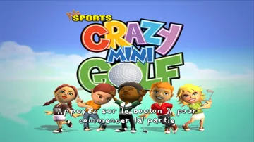 Kidz Sports- Crazy Golf screen shot title